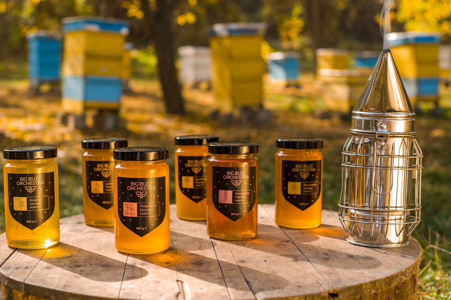 
                  
                    Big Buzz Orchestra Honey Single Jar - Natural Amorpha Honey
                  
                