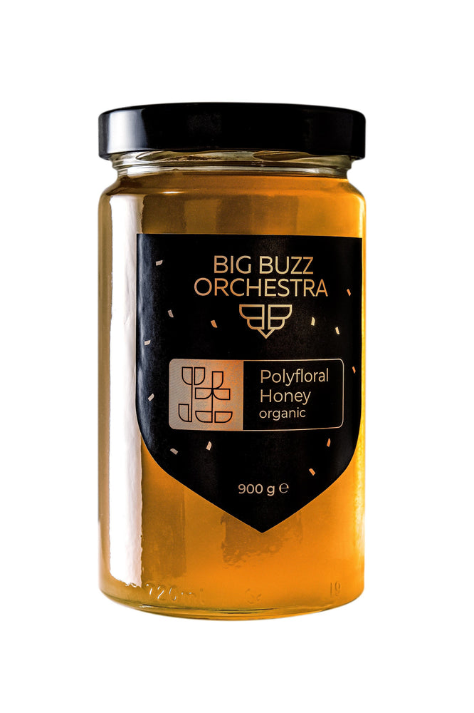 Big Buzz Orchestra Honey Single Jar of Natural Polyfloral Honey