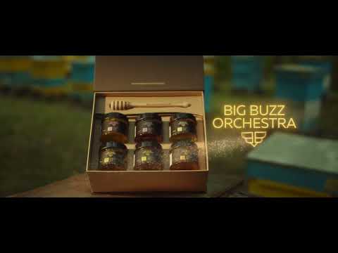 
                  
                    Load and play video in Gallery viewer, Big Buzz Orchestra Rapeseed Organic Honey. Tasty Rapeseed Honey From Bulgaria. Natural Honey Jar
                  
                